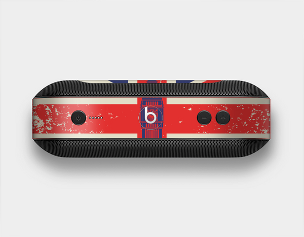 The Vintage London England Flag Skin Set for the Beats Pill Plus