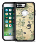 The Vintage Map of Pirate Islands - iPhone 7 Plus/8 Plus OtterBox Case & Skin Kits