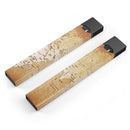 The Vintage Mother Russia Map Pattern - Premium Decal Protective Skin-Wrap Sticker compatible with the Juul Labs vaping device
