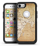 The Vintage Mother Russia Map Pattern - iPhone 7 or 8 OtterBox Case & Skin Kits