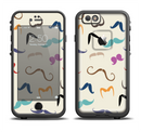 The Vintage Mustache Bundle Apple iPhone 6/6s LifeProof Fre Case Skin Set