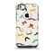 The Vintage Mustache Bundle Skin for the iPhone 5c OtterBox Commuter Case