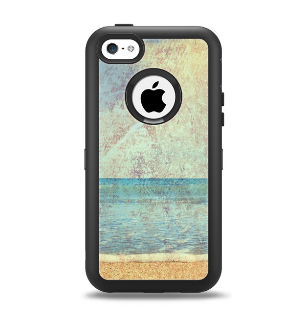 The Vintage Ocean Vintage Surface Apple iPhone 5c Otterbox Defender Case Skin Set