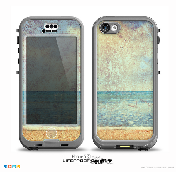 The Vintage Ocean Vintage Surface Skin for the iPhone 5c nüüd LifeProof Case