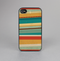 The Vintage Orange Slanted Stripes Skin-Sert for the Apple iPhone 4-4s Skin-Sert Case