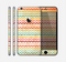 The Vintage Orange and Multi-Color Chevron Pattern V4 Skin for the Apple iPhone 6 Plus