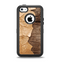 The Vintage Paper-Wrapped Wood Planks Apple iPhone 5c Otterbox Defender Case Skin Set