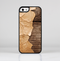 The Vintage Paper-Wrapped Wood Planks Skin-Sert Case for the Apple iPhone 5/5s