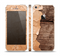 The Vintage Paper-Wrapped Wood Planks Skin Set for the Apple iPhone 5s