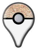 The Vintage Paris Overview Map  Pokémon GO Plus Vinyl Protective Decal Skin Kit