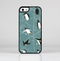 The Vintage Penguin Blue Collage Skin-Sert Case for the Apple iPhone 5/5s