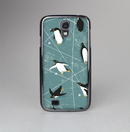 The Vintage Penguin Blue Collage Skin-Sert Case for the Samsung Galaxy S4
