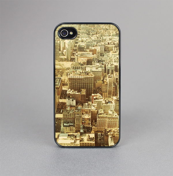 The Vintage Photo of the City Skin-Sert for the Apple iPhone 4-4s Skin-Sert Case