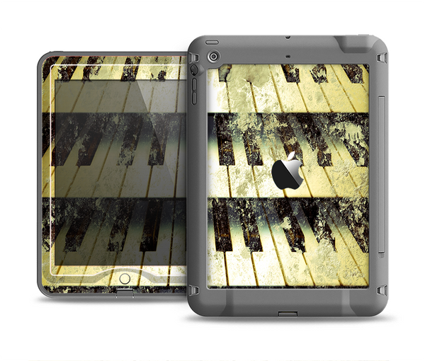 The Vintage Pianos Keys Apple iPad Mini LifeProof Nuud Case Skin Set