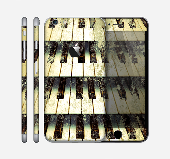 The Vintage Pianos Keys Skin for the Apple iPhone 6 Plus