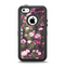The Vintage Pink Floral Field Apple iPhone 5c Otterbox Defender Case Skin Set