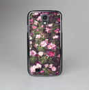 The Vintage Pink Floral Field Skin-Sert Case for the Samsung Galaxy S4