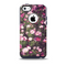 The Vintage Pink Floral Field Skin for the iPhone 5c OtterBox Commuter Case