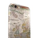 The Vintage Powers of Europe Map iPhone 6/6s or 6/6s Plus 2-Piece Hybrid INK-Fuzed Case