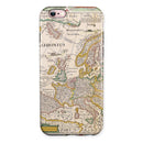 The Vintage Powers of Europe Map iPhone 6/6s or 6/6s Plus 2-Piece Hybrid INK-Fuzed Case