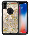 The Vintage Powers of Europe Map  2 - iPhone X OtterBox Case & Skin Kits