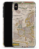 The Vintage Powers of Europe Map  - iPhone X Clipit Case