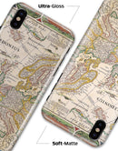 The Vintage Powers of Europe Map  - iPhone X Clipit Case