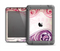 The Vintage Purple Curves with Floral Design Apple iPad Mini LifeProof Nuud Case Skin Set