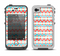 The Vintage Red & Blue Chevron Pattern Apple iPhone 4-4s LifeProof Fre Case Skin Set
