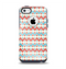 The Vintage Red & Blue Chevron Pattern Apple iPhone 5c Otterbox Commuter Case Skin Set