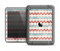 The Vintage Red & Blue Chevron Pattern Apple iPad Air LifeProof Fre Case Skin Set
