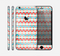The Vintage Red & Blue Chevron Pattern Skin for the Apple iPhone 6 Plus