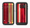 The Vintage Red & Yellow Grunge Striped Full Body Samsung Galaxy S6 LifeProof Fre Case Skin Kit