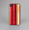 The Vintage Red & Yellow Grunge Striped Skin-Sert for the Apple iPhone 4-4s Skin-Sert Case
