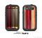 The Vintage Red & Yellow Grunge Striped Skin For The Samsung Galaxy S3 LifeProof Case