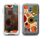 The Vintage Red and Tan Abstarct Shapes Samsung Galaxy S5 LifeProof Fre Case Skin Set