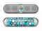 The Vintage Scratched Blue & Graytone Polka Skin for the Beats by Dre Pill Bluetooth Speaker