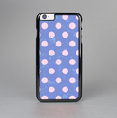 The Vintage Scratched Pink & Purple Polka Dots Skin-Sert for the Apple iPhone 6 Skin-Sert Case