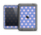 The Vintage Scratched Pink & Purple Polka Dots Apple iPad Air LifeProof Fre Case Skin Set