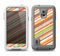 The Vintage Slanted Color Stripes Samsung Galaxy S5 LifeProof Fre Case Skin Set