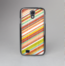 The Vintage Slanted Color Stripes Skin-Sert Case for the Samsung Galaxy S4