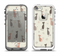 The Vintage Solid Cat Shadows Apple iPhone 5-5s LifeProof Fre Case Skin Set