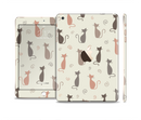The Vintage Solid Cat Shadows Full Body Skin Set for the Apple iPad Mini 3