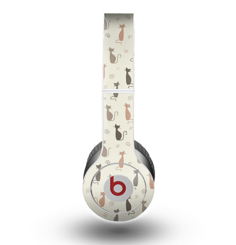 The Vintage Solid Cat Shadows copy Skin for the Beats by Dre Original Solo-Solo HD Headphones