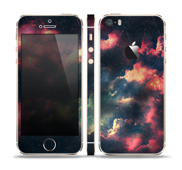 The Vintage Stormy Sky Skin Set for the Apple iPhone 5s