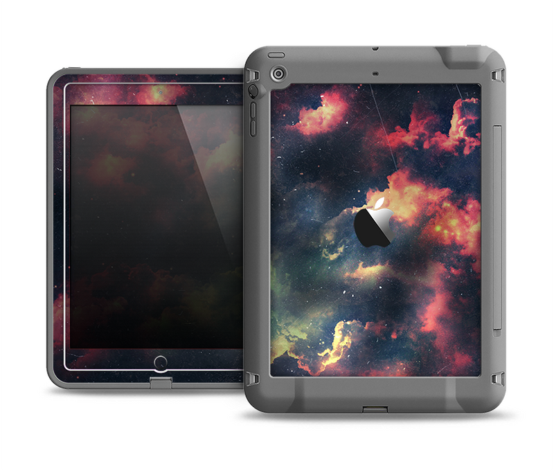 The Vintage Stormy Sky Apple iPad Mini LifeProof Fre Case Skin Set