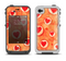 The Vintage Subtle Red and Orange Hearts Apple iPhone 4-4s LifeProof Fre Case Skin Set