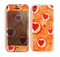 The Vintage Subtle Red and Orange Hearts Skin for the Apple iPhone 5c