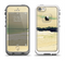 The Vintage Subtle Yellow Beach Scene Apple iPhone 5-5s LifeProof Fre Case Skin Set