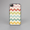 The Vintage Summer Colored Chevron V4 Skin-Sert for the Apple iPhone 4-4s Skin-Sert Case